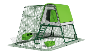 Eglu Go UP Chicken Coop with 2m Run Package - Leaf Green