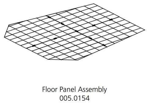 Floor panel 1m