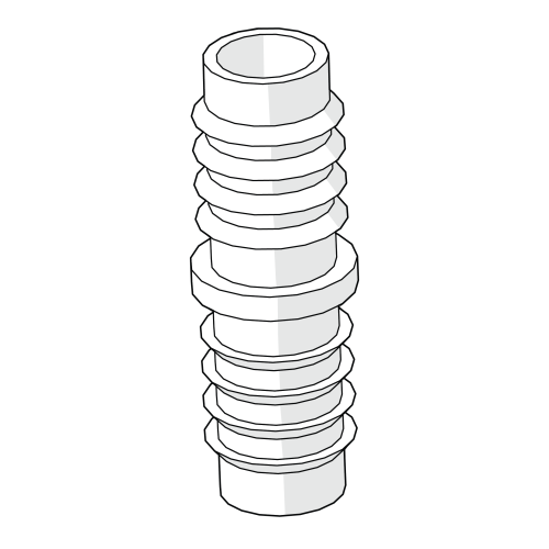 Outdoor pet run tube connection pin 041.1043