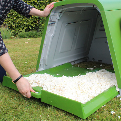 recycled plastic rabbit hutch